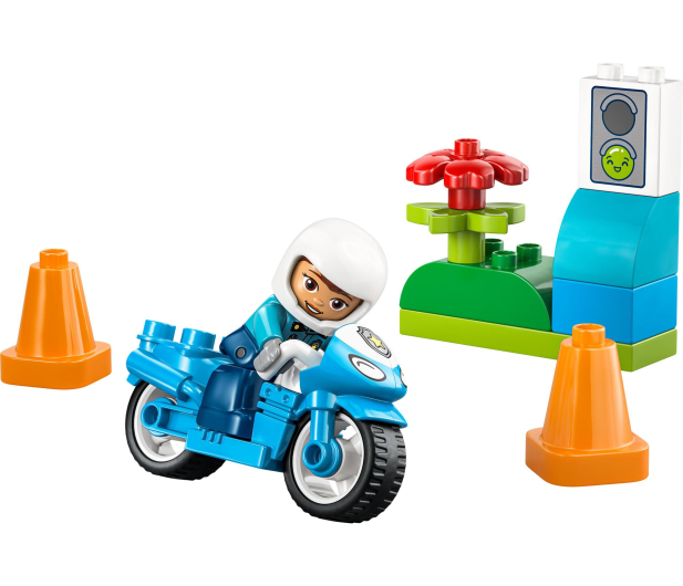 LEGO DUPLO 10471 Niebieski motocykl policyjny - 1473393 - zdjęcie 3